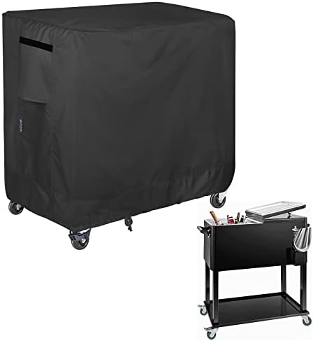 Waterproof Cooler Cart Cover 36L x 20W x 34H inch by STEECA