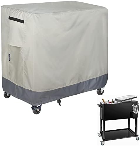 Waterproof Cooler Cart Cover 32L x 18W x 32H inch by STEECA
