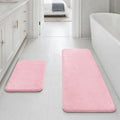 HUXMEYSON Bathroom Rugs Sets 2 Piece, Non-Slip & Quick Dry Bath Mat Set by HUXMEYSON