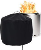 Waterproof Fire Pit Cover 18" D x 15.5" H fit by Rilime
