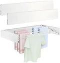 Wall Mounted Laundry Drying Rack, Space Saving Adjustable Towel Holder by Unknown