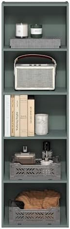 Furinno LUDER Book Shelf, 5-Tier Bookshelf, Bookcase - Image 5