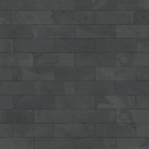 Ackland Camden Black Charcoal 4 in. x 12 in. Gauged Slate Subway Tile - Image 6