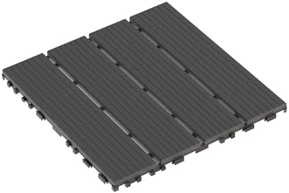Plastic Interlocking Deck Tiles by NALLBEIRRAA