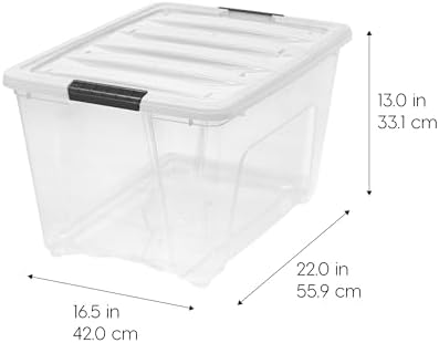 IRIS USA 54 Qt Storage Bins - Image 2