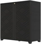 HOMSPARK Indoor/Outdoor Storage Cabinet by HOMSPARK