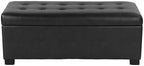 HomePop 46" Tufted Storage Bench - Image 5