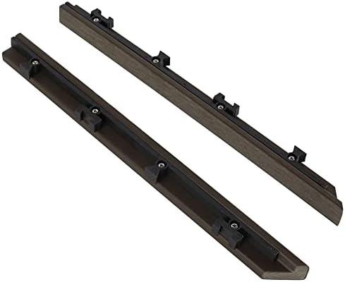 NewTechWood 1/12 ft. x 1 ft. Quick Deck Composite Deck Tile Outside Corner Trim - Image 3