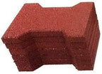 Playsafer Rubber Garden Pavers ¾” Thick Interlocking Safety Tiles - Image 7