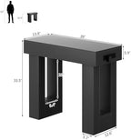 Unikito 39" Entry Table with Sensor Light & AC Outlets with USB-C Ports - Image 2