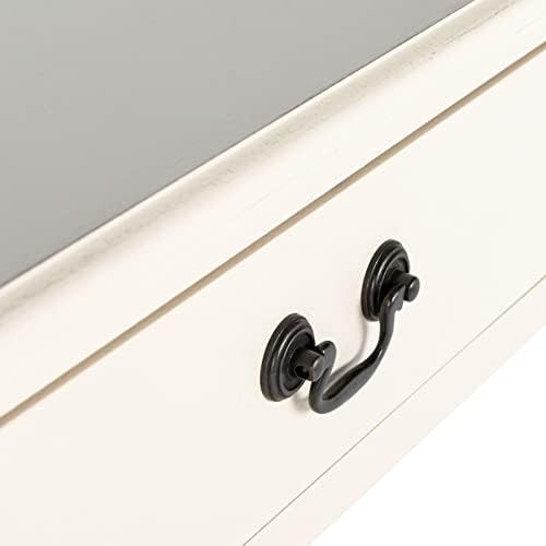 SAFAVIEH Athena 2-Drawer Wood Console Entryway Table, 35.5" CNS5702A - Image 5