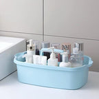 JiatuA Large Cleaning Supplies Caddy Portable Shower Caddy Basket Blue - Image 6