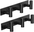 Coat Rack Wall Mounted-3 Hooks, Heavy Duty Stainless Steel Wall Hooks by VINHOLD