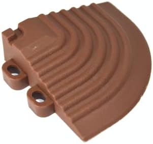 Swisstrax Ribtrax PRO Corner Piece, Chocolate Brown by Swisstrax