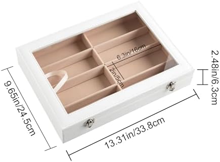 Frebeauty 8-Slot Sunglass Organizer, Sunglass Holder - Image 3