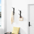 TIOPGHAD 2-Pack Small Vertical Wall Mount Coat Rack by TIOPGHAD