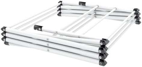 Honey-Can-Do 3-Tier Compact Clothes Drying Rack, 16 ft, No Assembly - Image 4
