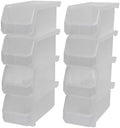 ReadySpace Medium Stackable Plastic Storage Bins by Akro-Mils