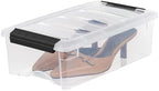 IRIS USA 10-Pack 6 Quart Storage Bins - Image 4