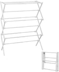 3-Tier Metal Folding Clothes Drying Rack, Laundry Drying Rack Clothing | by Unknown
