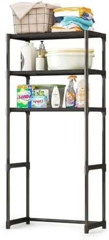 3-Tier Over the Toilet Storage, Metal Bathroom Shelve, Over Toilet Bathroom by Unknown