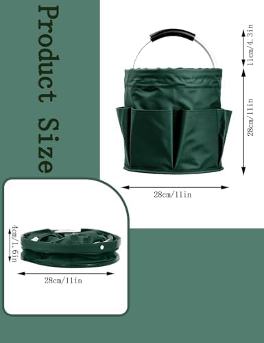 Cleaning Caddy with Handle, for Cleaning Supplies Organizer Bucket - Image 2