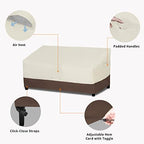 Easy-Going Heavy Duty Outdoor Bench Couch Cover, 88Wx32.5Dx33H inch - Image 4