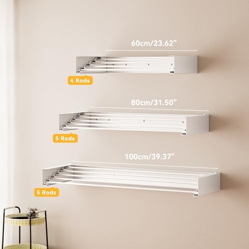 Wall Mounted Clothes Drying Rack - Image 4