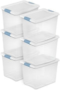 Sterilite 25 Quart Latching Box, 6 Pack by Sterilite
