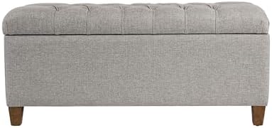 HomePop Ainsley 40" Storage Ottoman Bench by HomePop