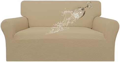 Easy-Going 100% Waterproof Loveseat Couch Cover Stretch Jacquard Sofa Cover by Easy-Going