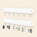 2 Pack Key Holder for Wall Adhesive, Key Hooks by Suzurana