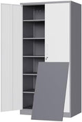 Yizosh Metal Storage Cabinet by Yizosh