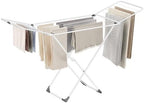 SONGMICS Clothes Drying Rack, Heavy Duty, 2 Gullwings by SONGMICSbySONGMICSHOME