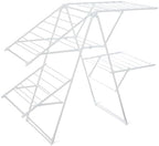 Amazon Basics Foldable Space-Saving 4-Wing Metal Clothes Drying Rack, by AmazonBasics