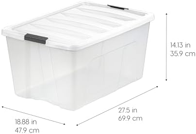 IRIS USA 94 Qt Storage Bins - Image 3