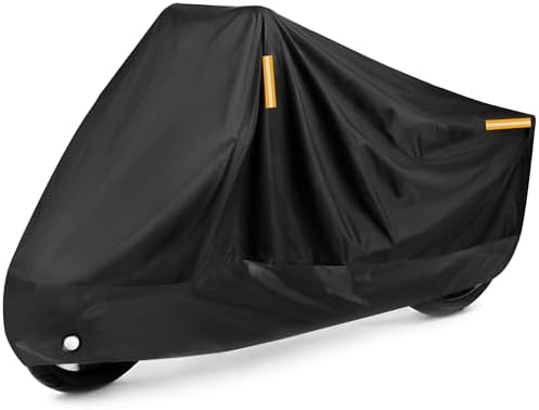 Puroma Motorcycle Cover Heavy Duty Scooter Cover Waterproof Outdoor All Season by Puroma