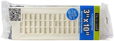 Decor Grates PL310-AL 3-Inch by 10-Inch Plastic Floor Register - Image 6