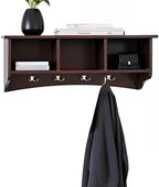 Alaterre Shaker Cottage Wall-Mounted Coat Rack by AlaterreFurniture