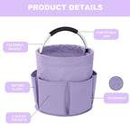 Cleaning Caddy with Handle, 17L Foldable Cleaning Supplies Organizer, Portable - Image 5