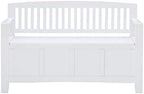 Cynthia White Storage Bench - Image 4