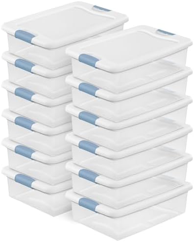 Sterilite Latching Box with Lids by Sterilite