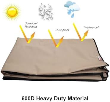 iBirdie Outdoor TV Cover 40 to 43 inch Weatherproof and Waterproof - Image 3