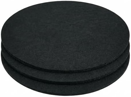 3-Pack Plant Saucer Mat, 16 Inch Reversible Absorbent & Waterproof Felt Pad by HXymxkeqi