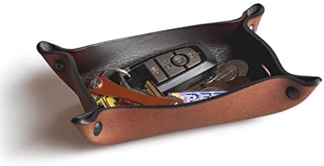 Main Street Forge Leather Valet Tray by MainStreetForge