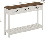 ChooChoo 47" Farmhouse Entryway Table - Image 2