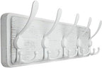 WEBI Coat Rack Wall Mount, 5 Triple Hooks by WEBI