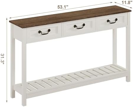 ChooChoo 53" Farmhouse Entryway Table - Image 2