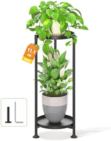 LASZOLA Metal Plant Stand Indoor Tall by LASZOLA