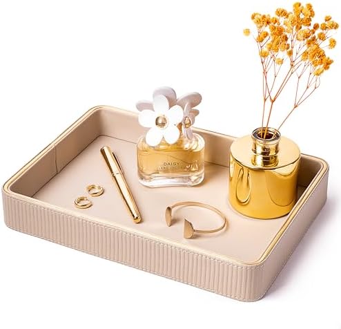 Perfume Tray Valet Tray Night Stand Bedside Organizer| Perfume Organizer by ZHEM